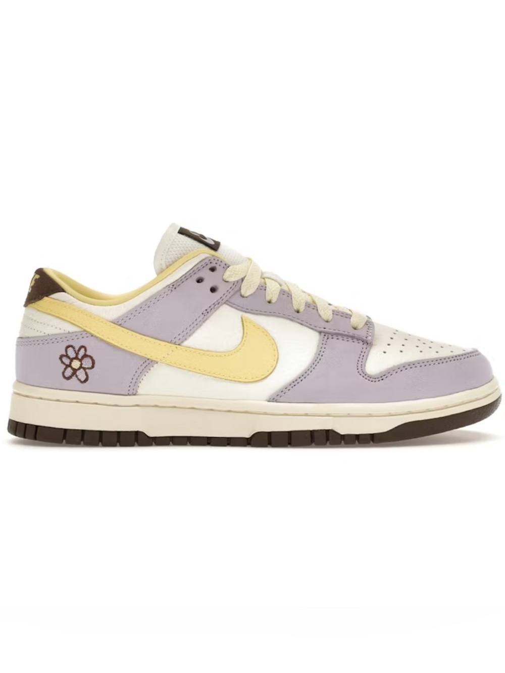 New Nike Dunk Low “Daisy” multi coloured yellow/purple trainers | Size 6